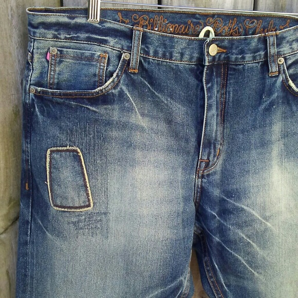 Billionaire Boys Club Other - Billionaire Boys Club jeans distressed patches 38
